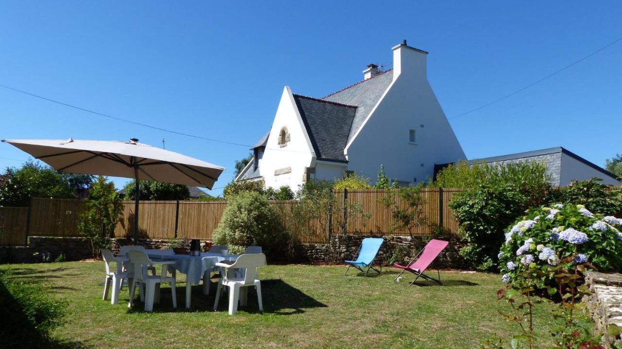 Villa Belle longère en campagne à Larmor Baden Esterno foto